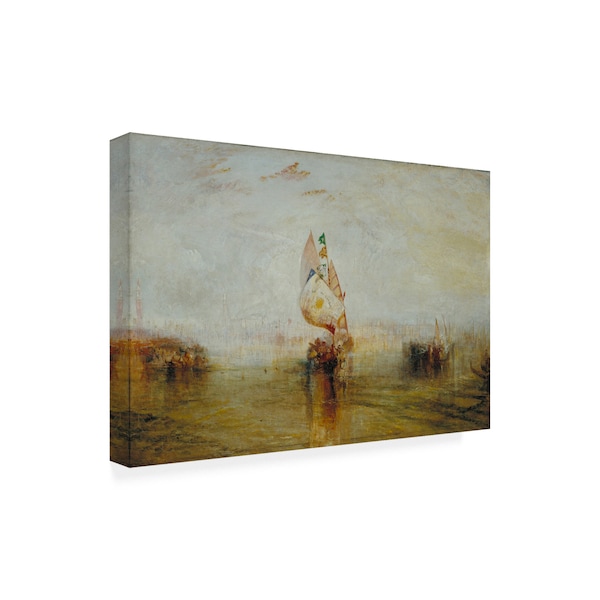 Turner 'The Sun Of Venice Going To Sea' Canvas Art,16x24